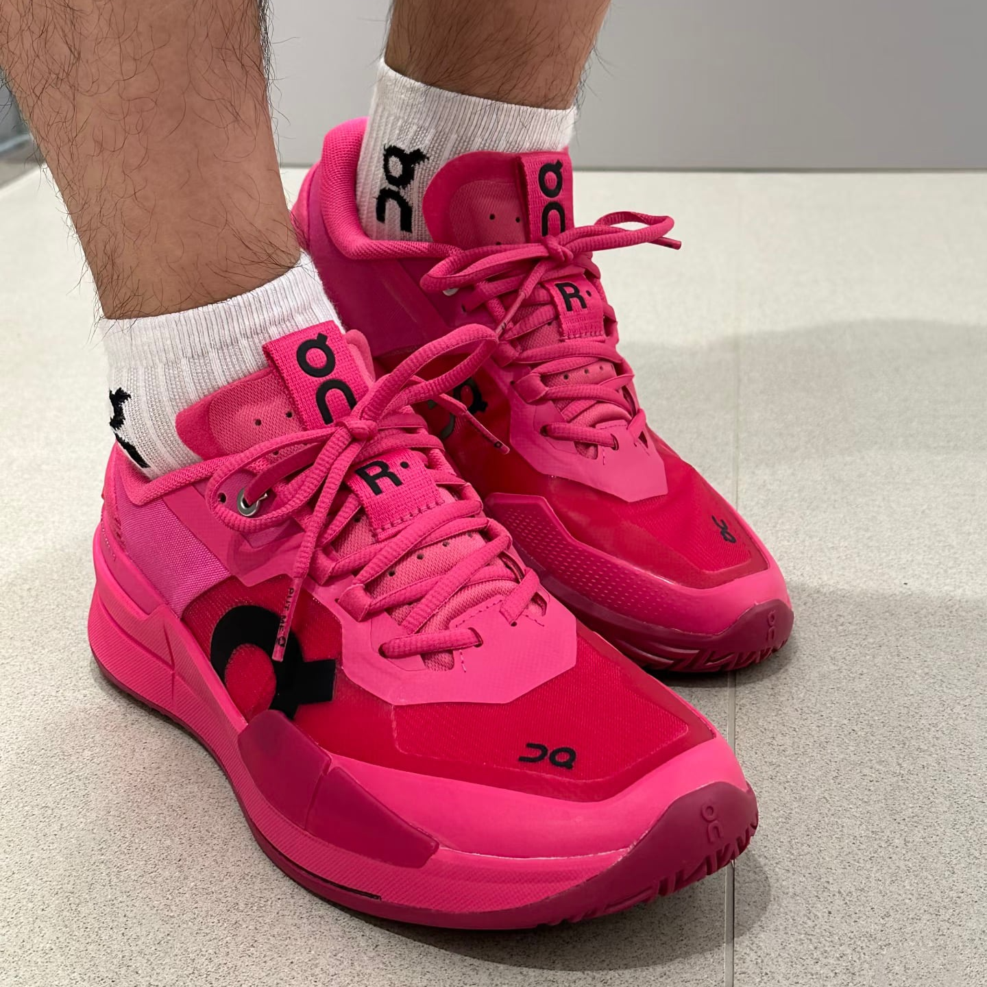 Alternative view of Giày 一分钟极速赛车168官网体彩 On The Roger Pro 2 'Pink' 3WE10333602