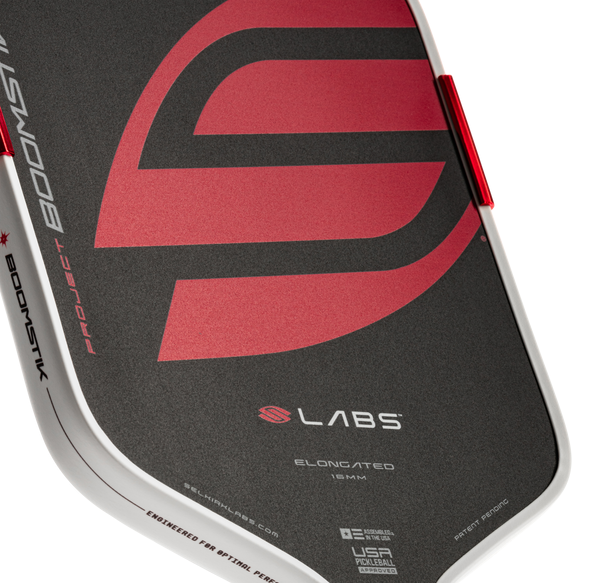 Alternative view of Vợt Pickleball Selkirk LABS Project Boomstik Elongated 16mm 'Red White'