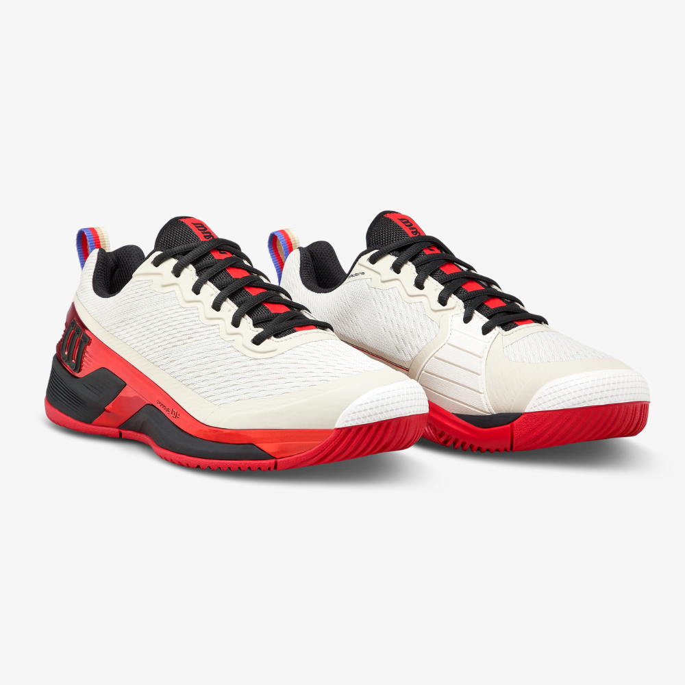 Alternative view of Giày 一分钟极速赛车168官网体彩 Wilson Rush Pro 4.5 'Red White' WRS336670U